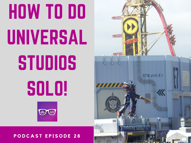 how to do universal studios solo