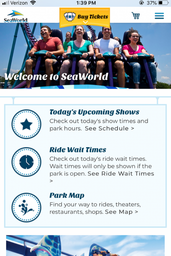 SeaWorld App