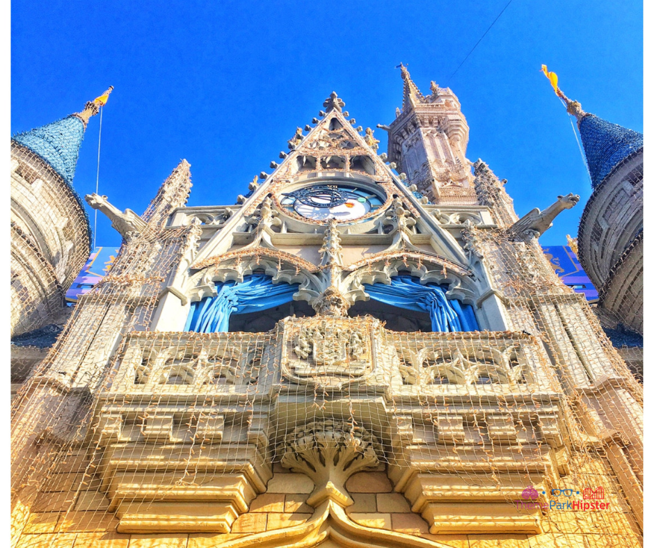 Magic Kingdom Secrets at Walt Disney World in front of Cinderella Castle