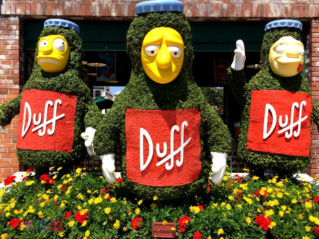 17 Easy tips for universal studios florida Duff Beer garden in Springfield preparing Universal Studios Itinerary.