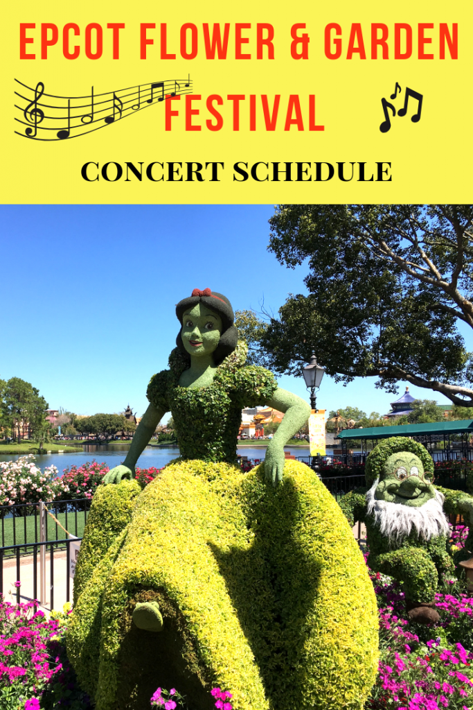 2023 Epcot Flower and Garden Festival Concerts RETURN and Here's