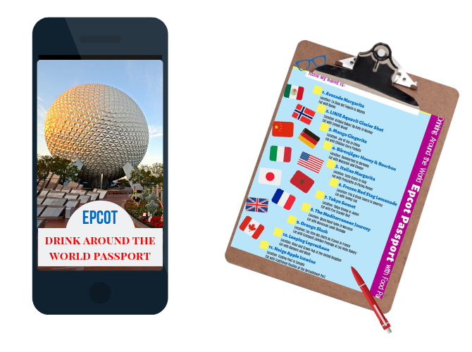 Drinking Around the World Epcot Passport