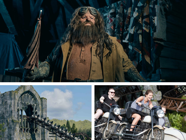 Hagrid motorbike roller coaster Universal Orlando Wizarding World of Harry Potter