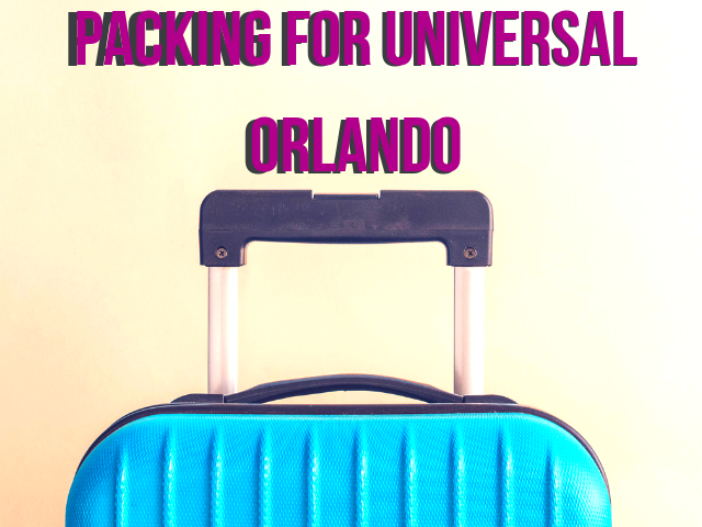 Universal Orlando Packing List 