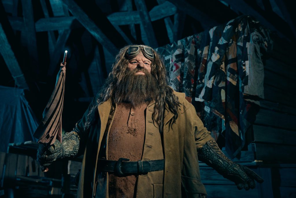 Universal Orlando Resort has created its most life-like animated figure for the most highly themed, immersive coaster experience yet, Hagrid’s Magical Creatures Motorbike Adventure in the Wizarding World of Harry Potter. And it’s none other than Hogwarts gamekeeper and Care of Magical Creatures professor himself – Hagrid.