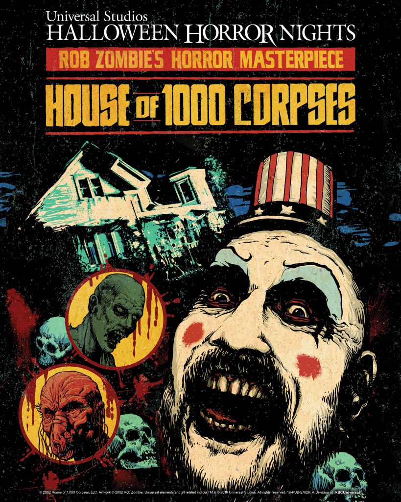 House of 1000 Corpses is Coming to Universal Studios Halloween Horror Nights 2019