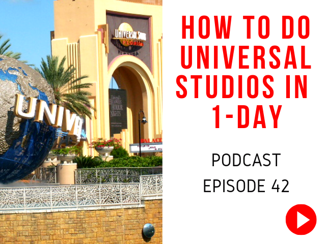 Universal Studios Orlando 1-day itinerary