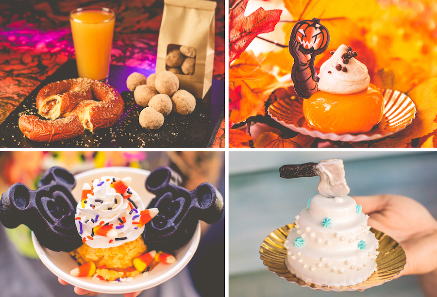 Mickey's Not So Scary Halloween Party Food. Keep reading for more Halloween at Disney things to do and events with fall decor.