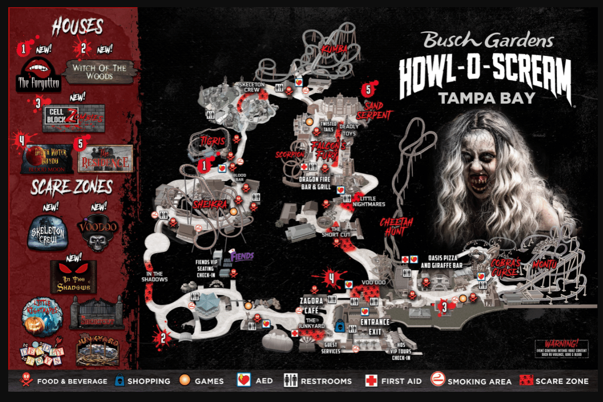 2022 Busch Gardens Howl-O-Scream Survival Guide (13 Tips for Beginners) - ThemeParkHipster
