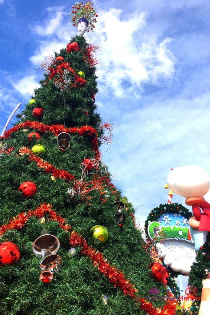 Christmas at Universal Grinchmas Christmas Tree in Seuss Landing