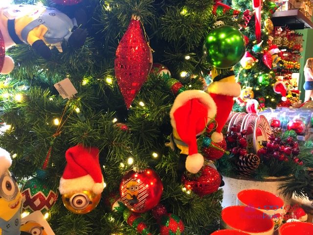 Christmas at Universal Ornaments Merchandise Minions