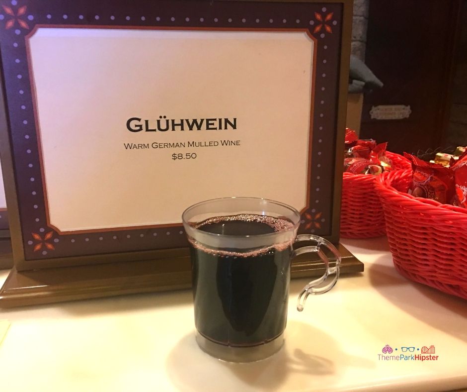 Epcot Festival of the Holidays 6 Germany Pavilion Gluhwein Warm German Mulled Wine