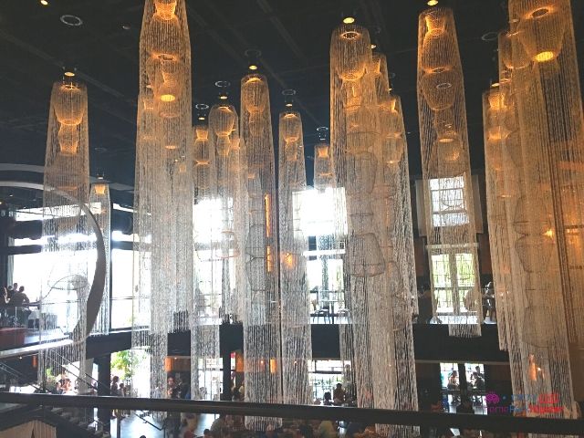 Morimoto Asia Elegant Tall Chandeliers Masterpiece in Disney Springs