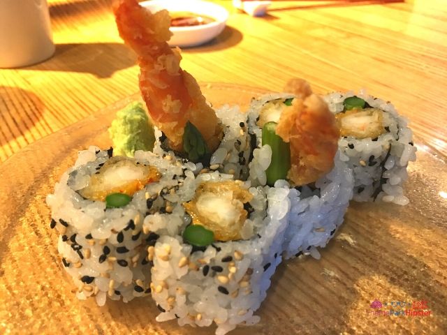 Morimoto Asia Shrimp Roll Masterpiece in Disney Springs