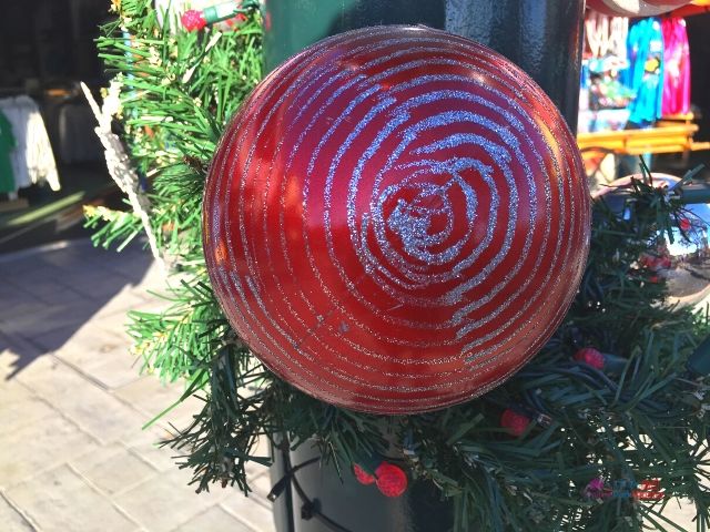 SeaWorld Christmas Decorations with Red Bulb