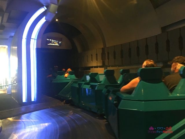Spaceship Earth History at Epcot Green Omnimovers at Disney World
