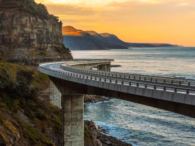 Pacific Coast Highway Bridge California Road Trip