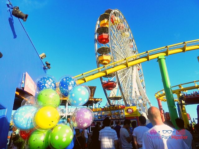 Santa Monica Pier Ferris Wheel 