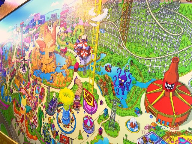 Universal Studios Hollywood California Theme Park Krusty Land Map Simpsons Land . Don't miss this. One of the best Universal Studios Hollywood tips!