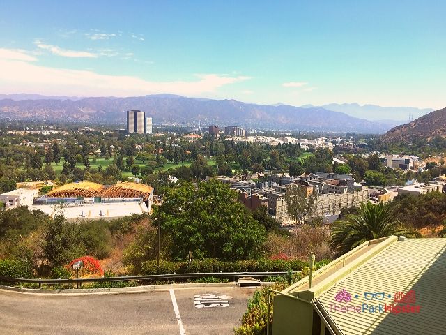 Universal Studios Hollywood California Theme Park Landscape view of Universal City