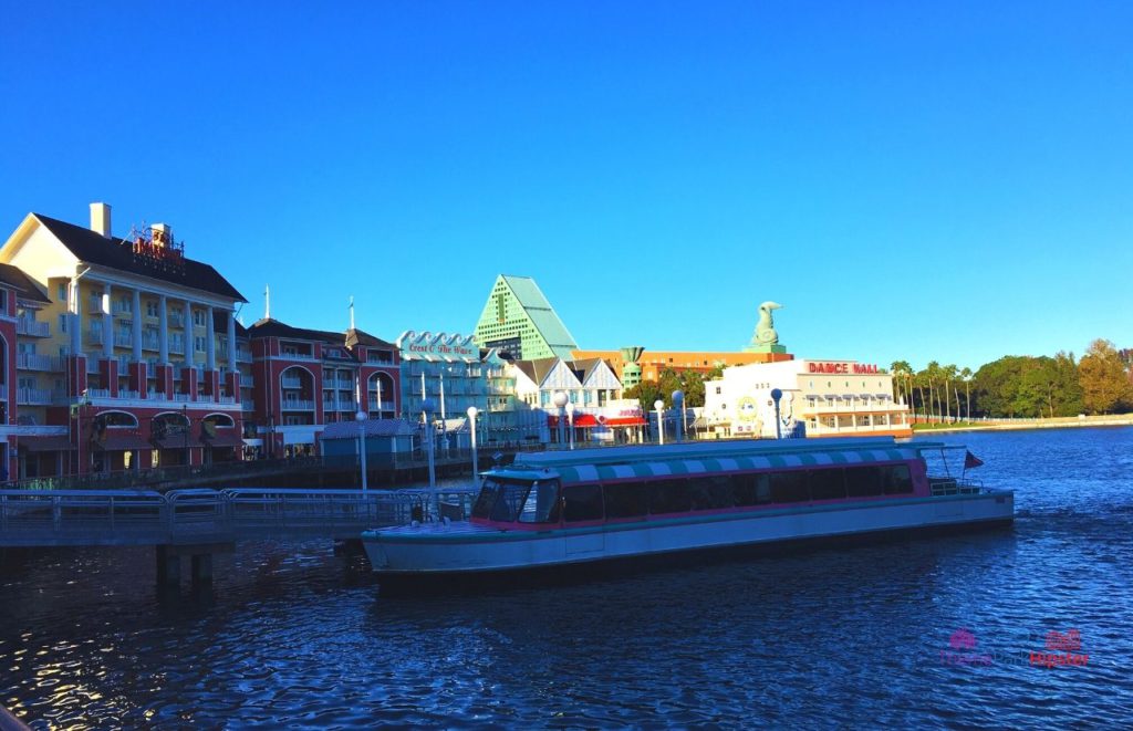 Boardwalk Boat Walt Disney World couple activites.