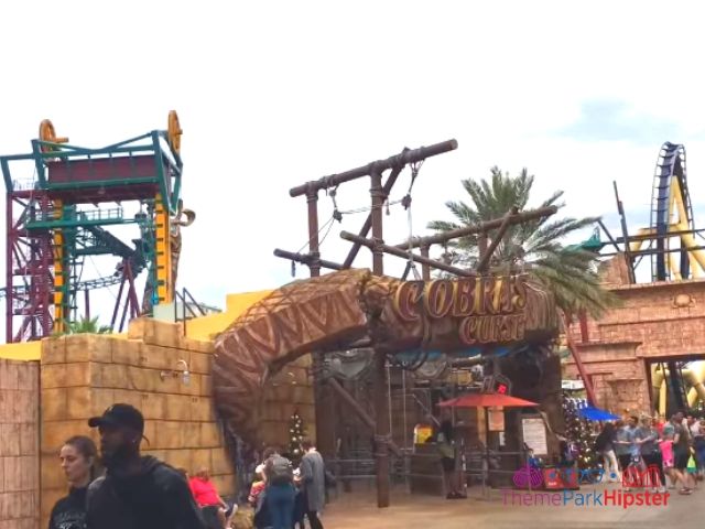 Cobra's Curse in Busch Gardens Tampa Entrance