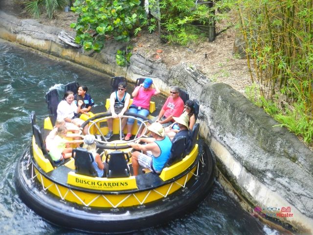 Congo River Rapid Water Ride at Busch Gardens Tampa