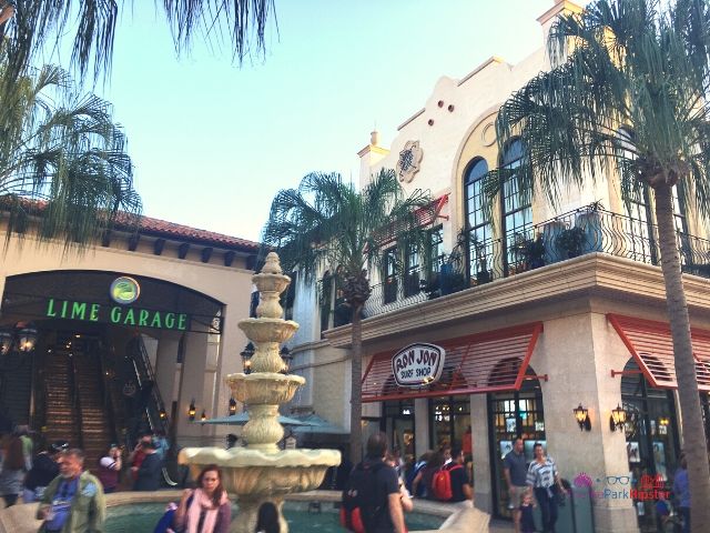 Disney Spring Parking Lime Garage Entrance 