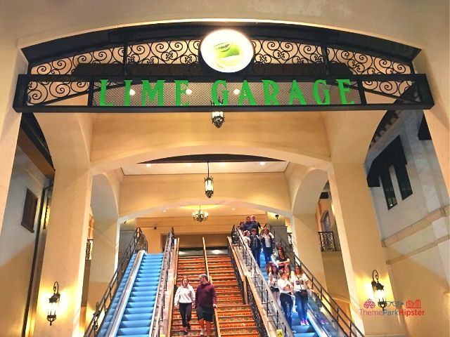Disney Springs Lime Garage Entrance. Keep reading to find out more about Disney Springs parking.