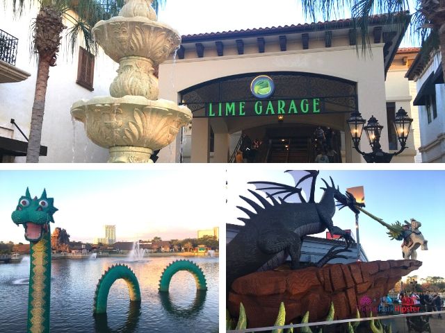 Disney Springs Lime Garage Levels