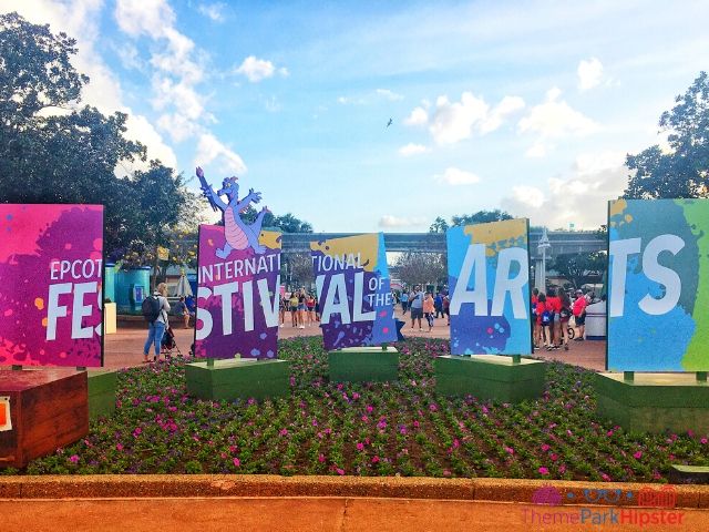 Epcot Festival of the Arts Signage