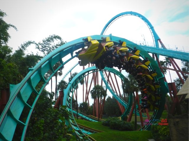 Kumba roller coaster at Busch Gardens Tampa