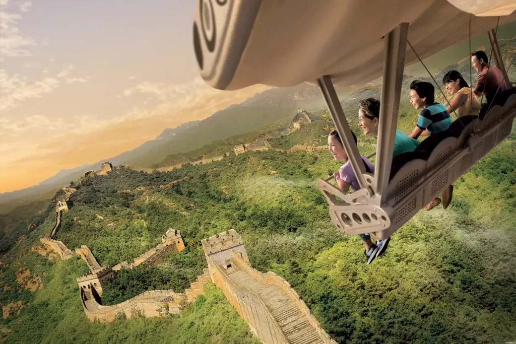 Soarin at Disney California Adventure Disneyland and Epcot
