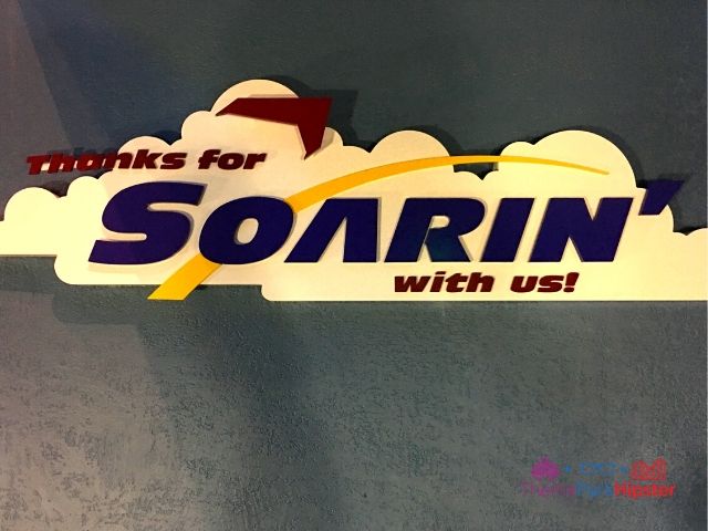 Soarin at Epcot Exit in the Land Pavilion at Disney World