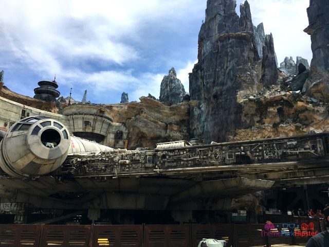 Star Wars Galaxy Edge Contrabandistas de Stars Run Entrance no Disney Hollywood Studios