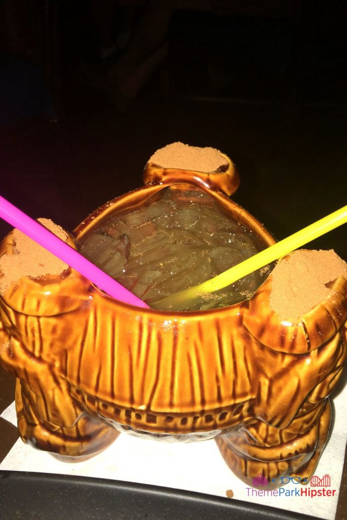 Trader Sams Grog Grotto Uh Oa Plantation Original Dark Rum Bacardi Superior Rum Orange Passion Fruit Guava, Pineapple Grapefruit Juices Falernum, Cinnamon Lime Juice 