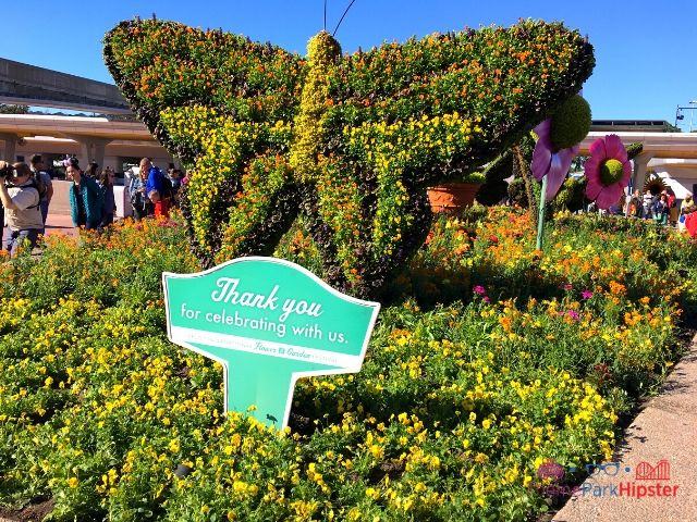 Epcot Flower and Garden Festival Butterfly Topiary