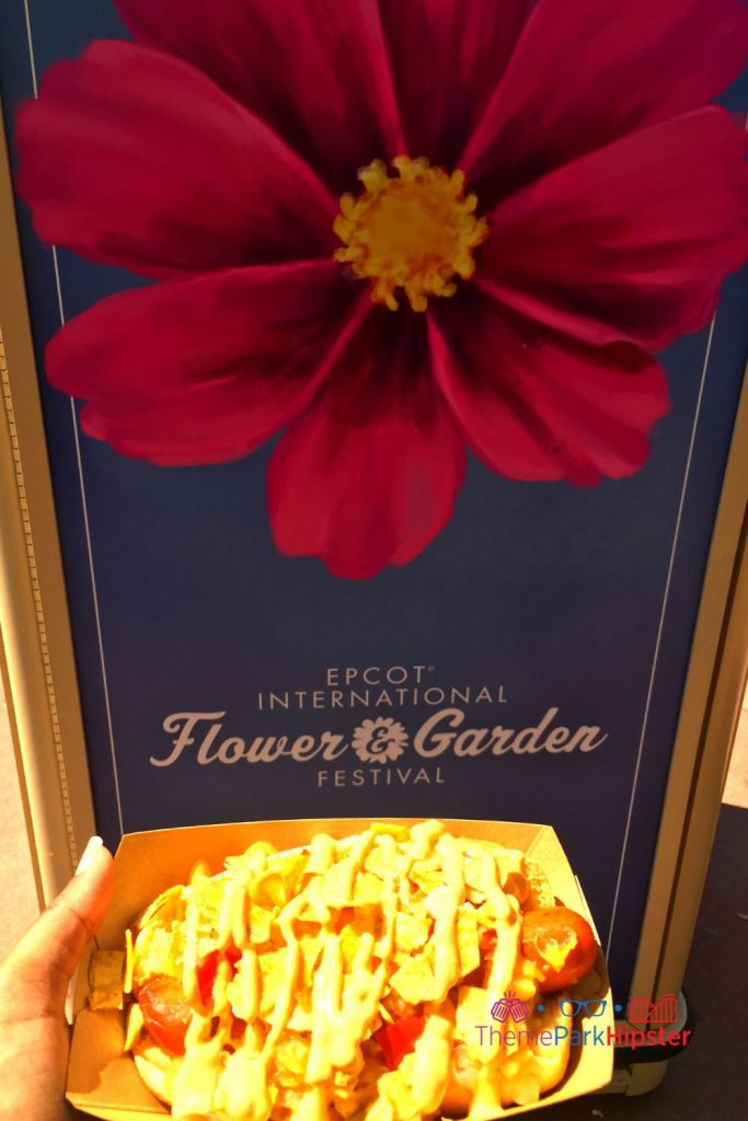Epcot Flower and Garden Festival Menu Food Hot with Pineapple Chutney