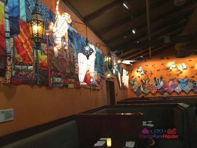 Tiffins Restaurant Exotic Animal Dining Room at Animal Kingdom