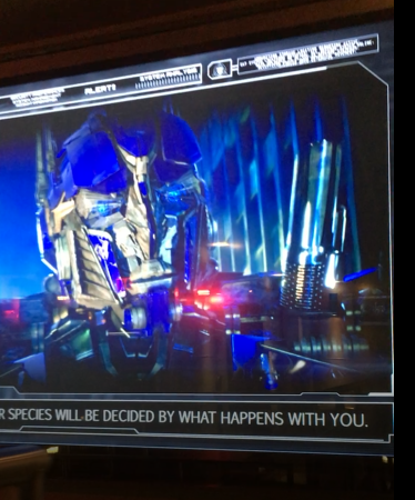 Transformers Ride Queue 