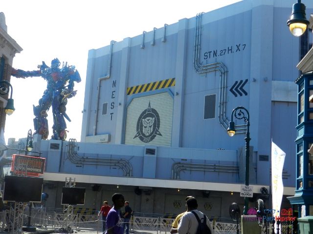 Transformers the Ride Universal Studios 
