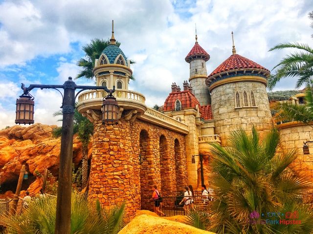 Magic Kingdom New Fantasyland Ariel Ride Entrance