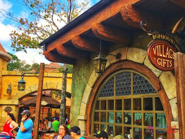 Magic Kingdom New Fantasyland Bonjour Village Gifts Entrance 