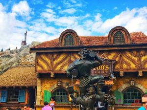 Magic Kingdom New Fantasyland Gaston's Tavern Entrance