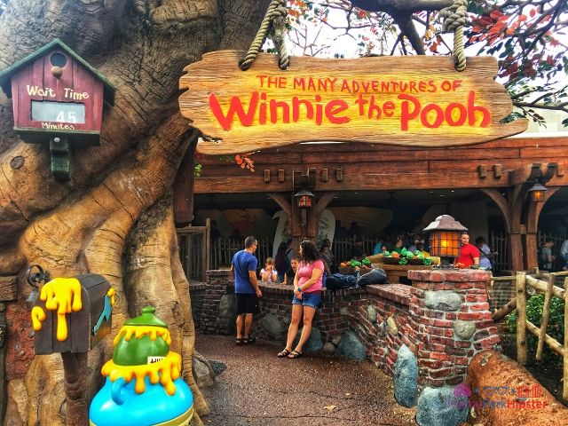 Magic Kingdom New Fantasyland Winnie the Pooh Ride Entrance
