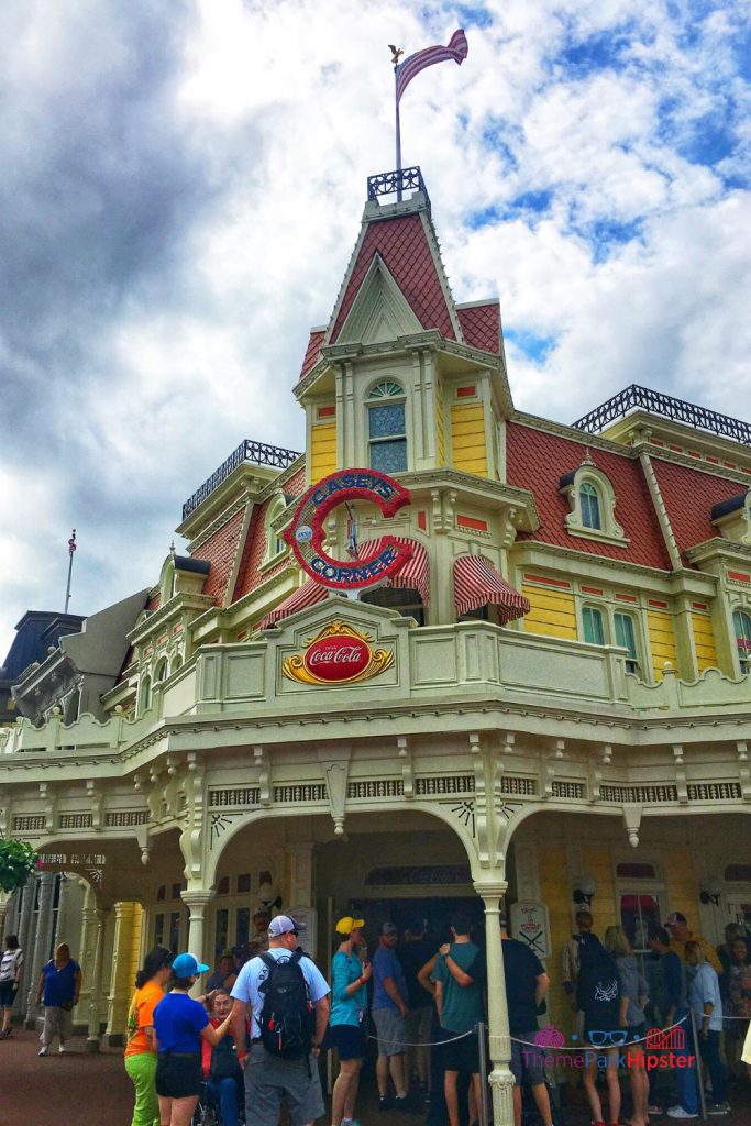 Main Street USA at Magic Kingdom Casey Corner