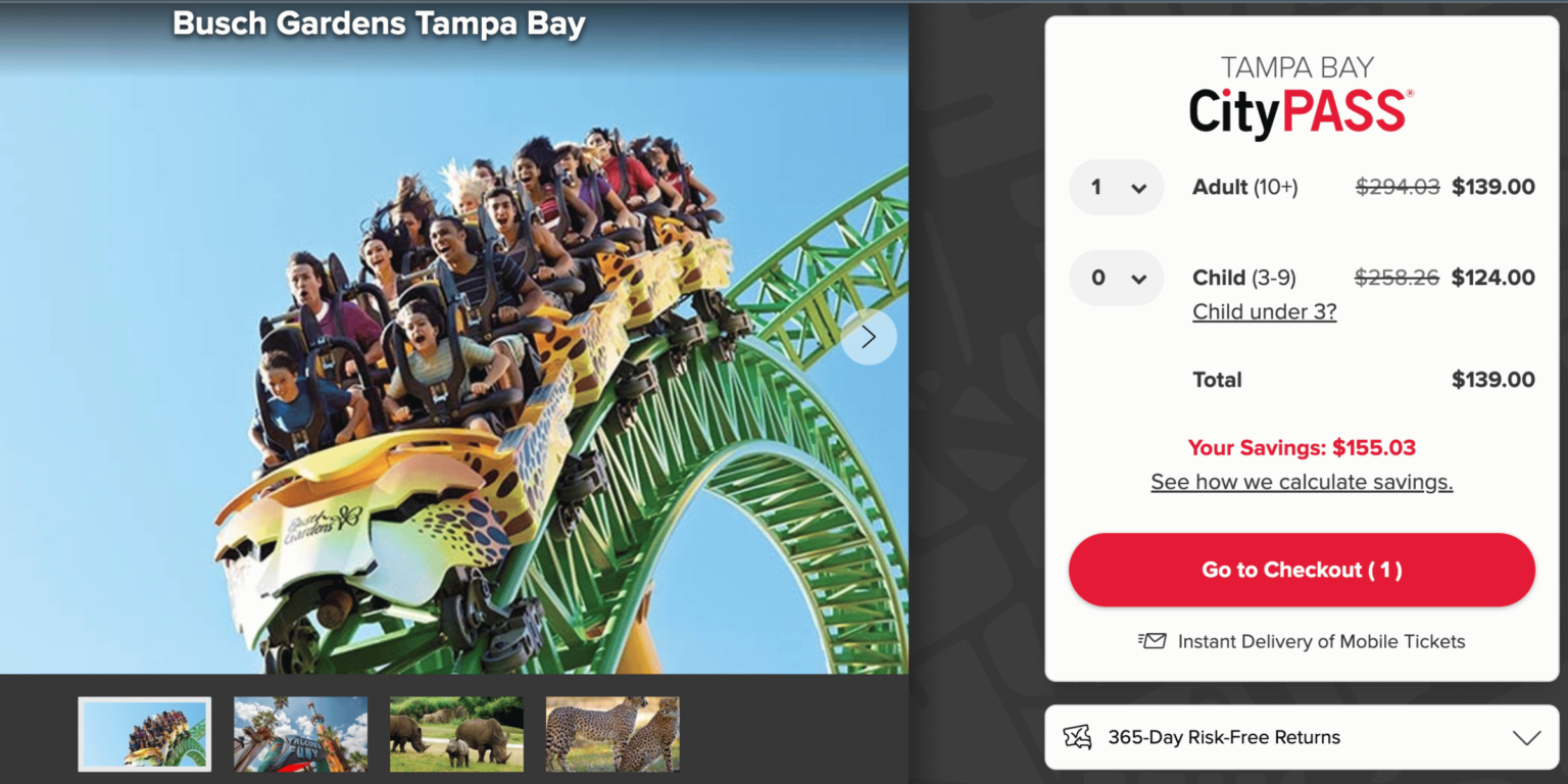 Top 10 Ways to Find Cheap Busch Gardens Tampa Tickets (2024