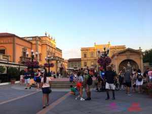 Italy Pavilion Square in Epcot