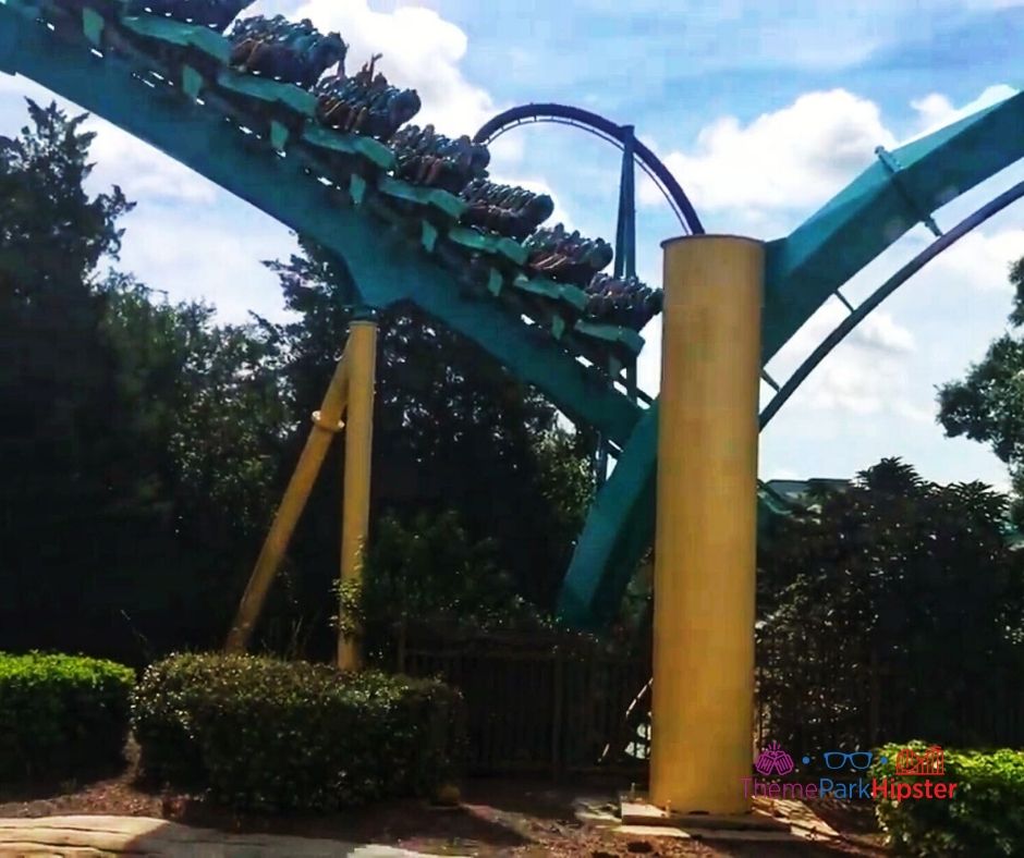 Kraken Roller Coaster Train Design