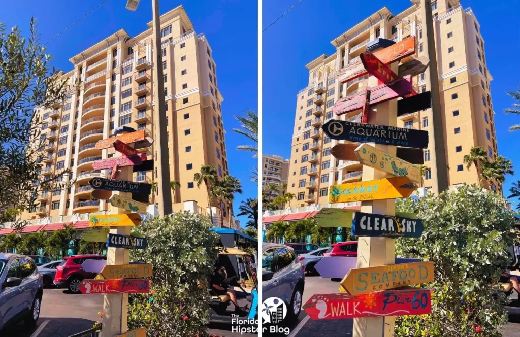 Sign-to-Pier-60-Aquarium-Clear-Sky-and-more.-One-of-the-best-things-to-do-in-Clearwater-Beach-Florida with Tampa CityPASS.